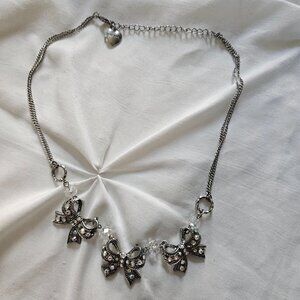 Betsey Johnson Bows Necklace